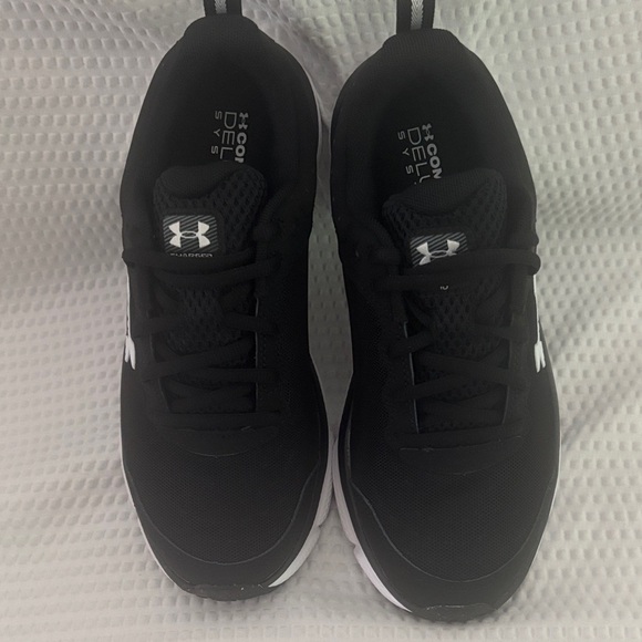 Under Armour UA W Charged Assert Black Running Shoes NEW in Box - Picture 1 of 8